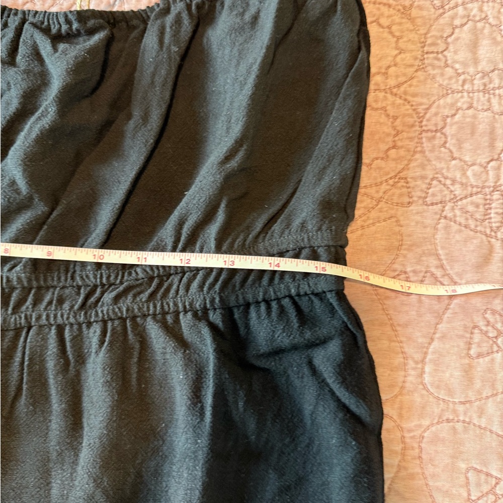 Very J Black Ruffled Romper - Picture 5 of 14